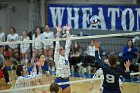 VB vs MHC  Wheaton Women's Volleyball vs Mount Holyoke College. - Photo by Keith Nordstrom : Wheaton, Volleyball, VB